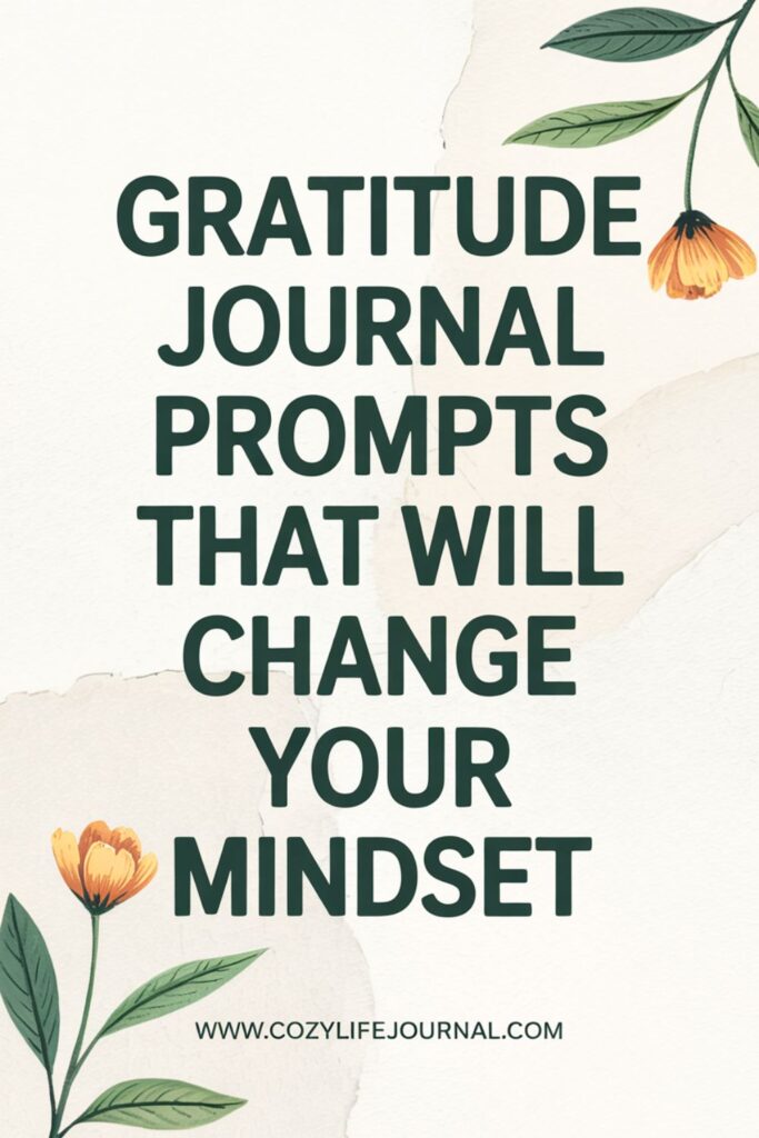 gratitude journal