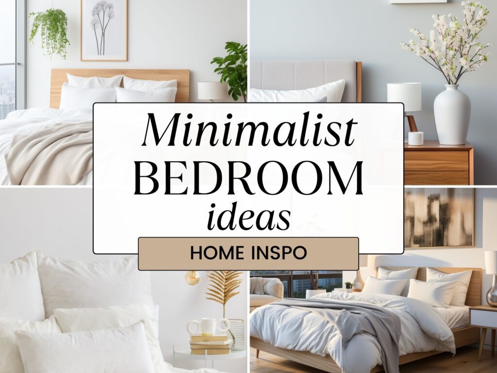 Minimalist bedroom ideas