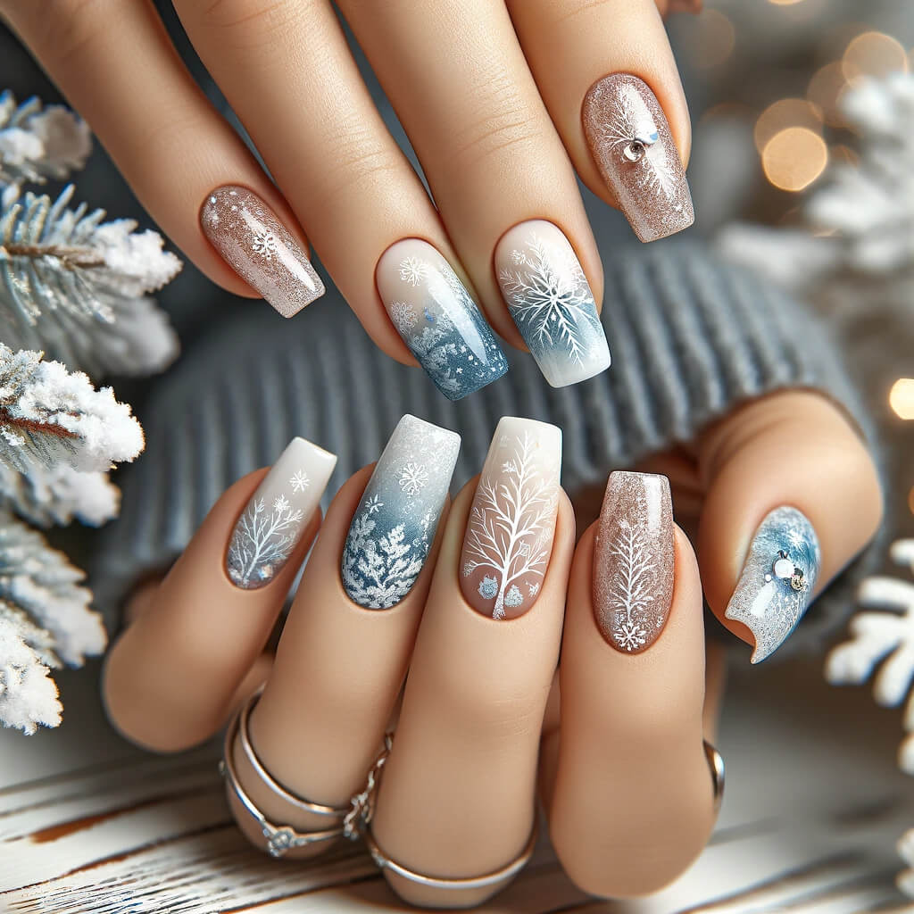 Perfect winter nails