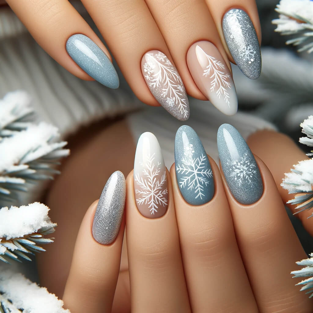 Elegance winter nails