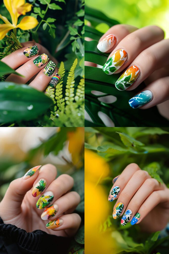 Nature-Inspired Spring Nail Trends
