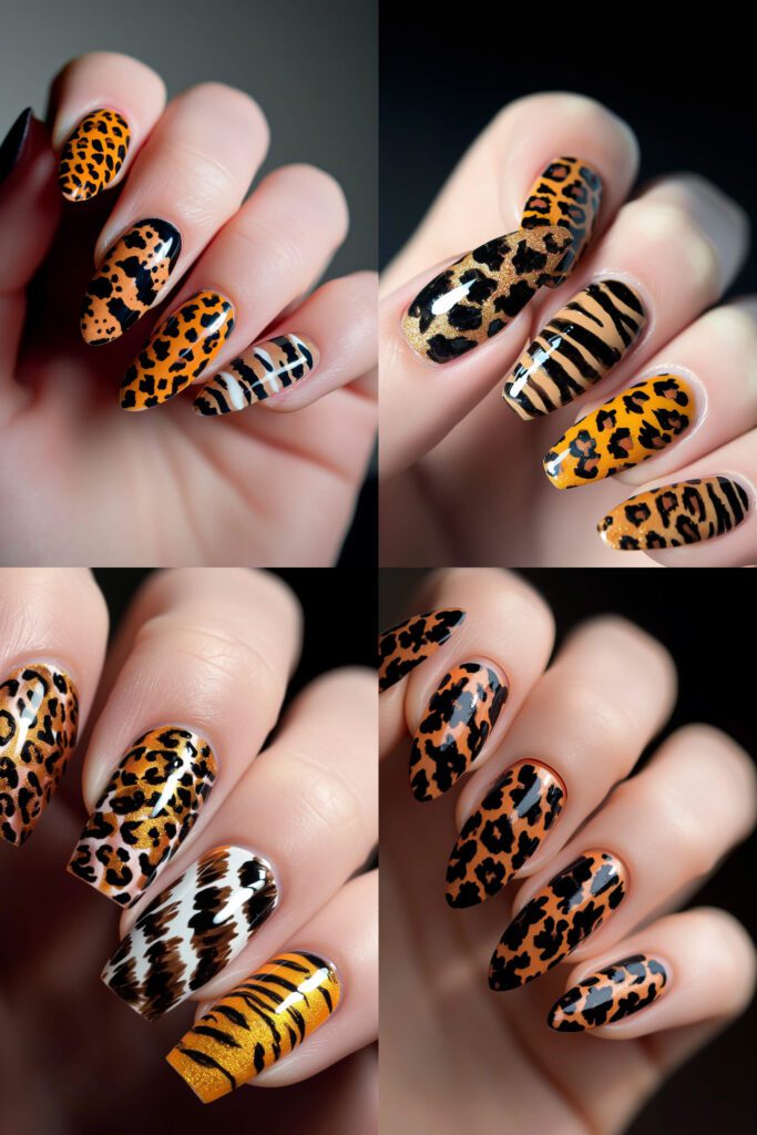 Animal Prints nail designs