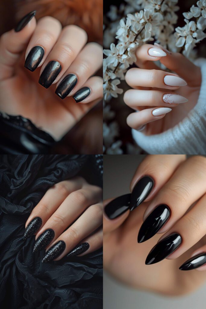Monochromatic Magic nail designs
