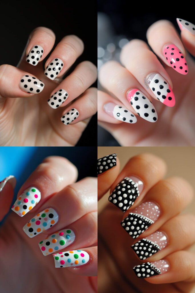 Dotted Delight - Spring Nail Trends