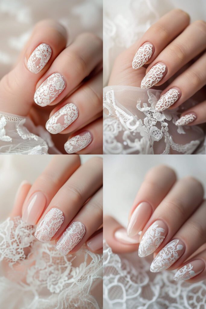 Romantic Lace Nails
