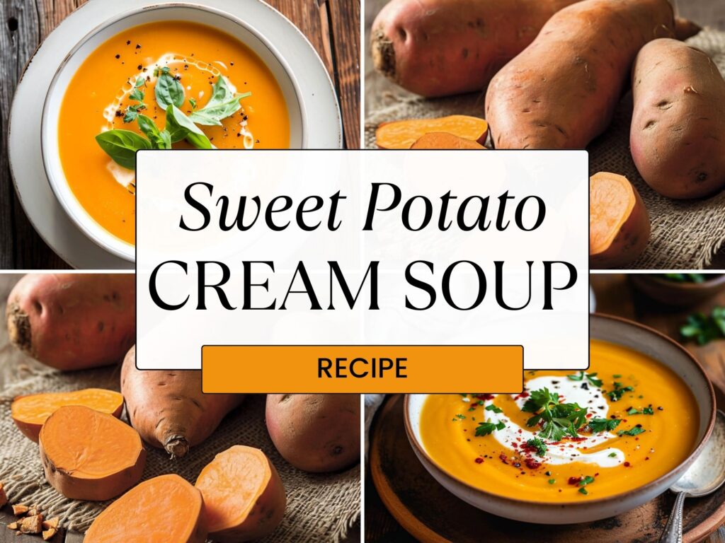 sweet potato cream soup