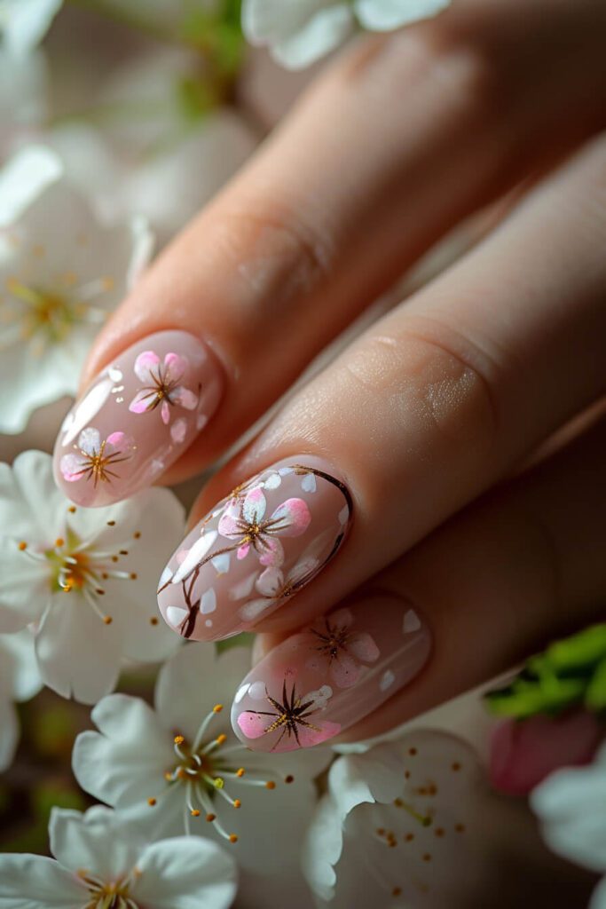Cherry Blossom Dream: Soft Spring Nails