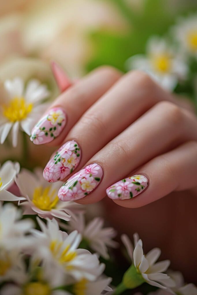 Blooming Bliss: Radiant Spring Nails