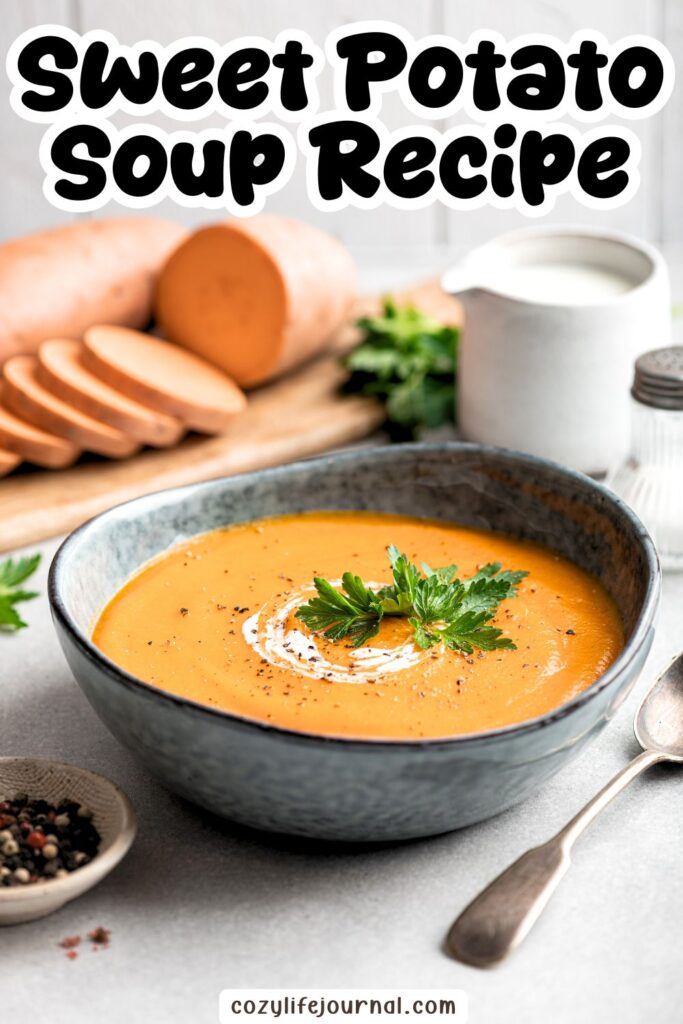sweet potato soup recipe