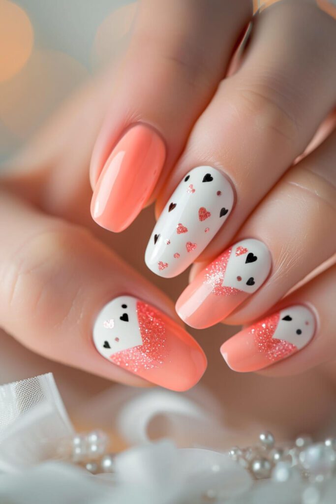 Sweetheart Sparkle: Romantic Valentines Day Nails