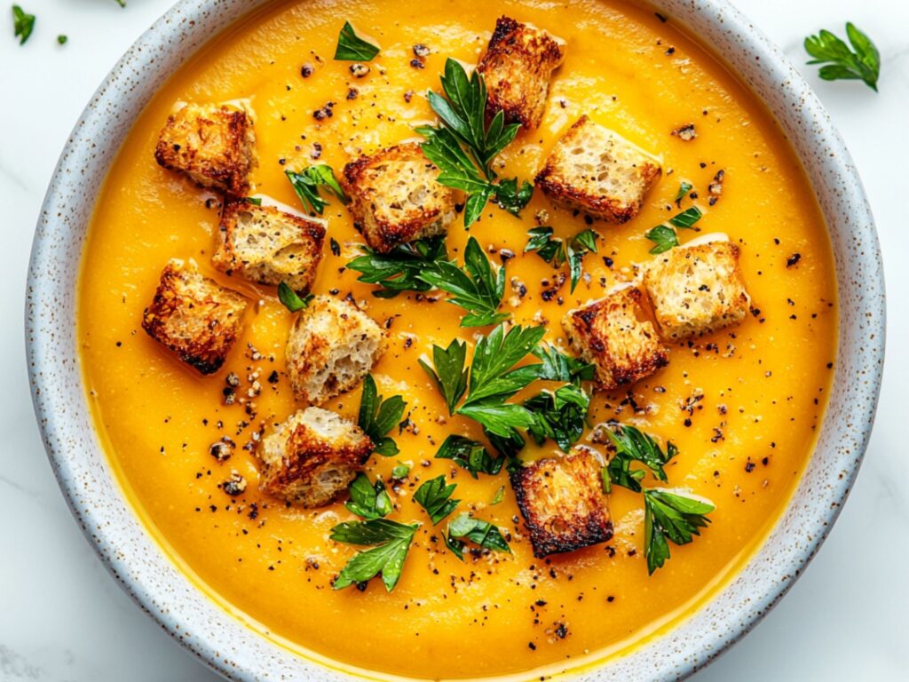 creamy sweet potato soup recipe