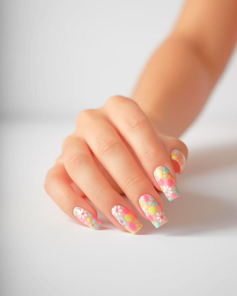 Simple Summer Nails