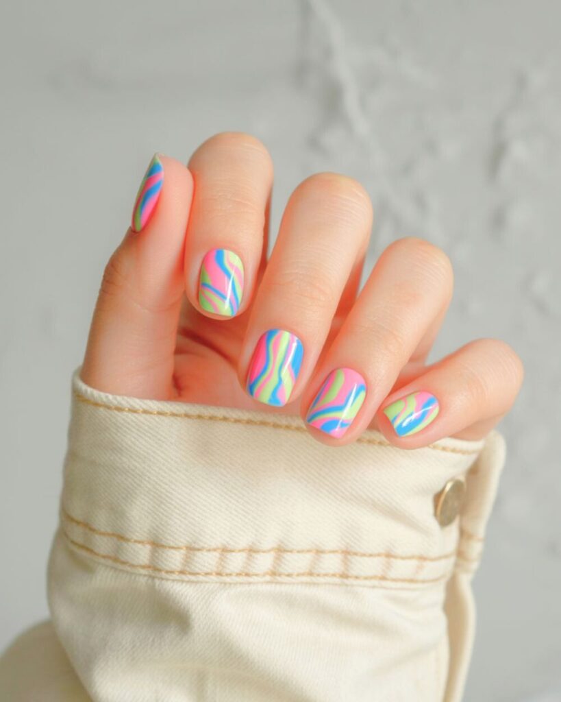 Simple Summer Nails
