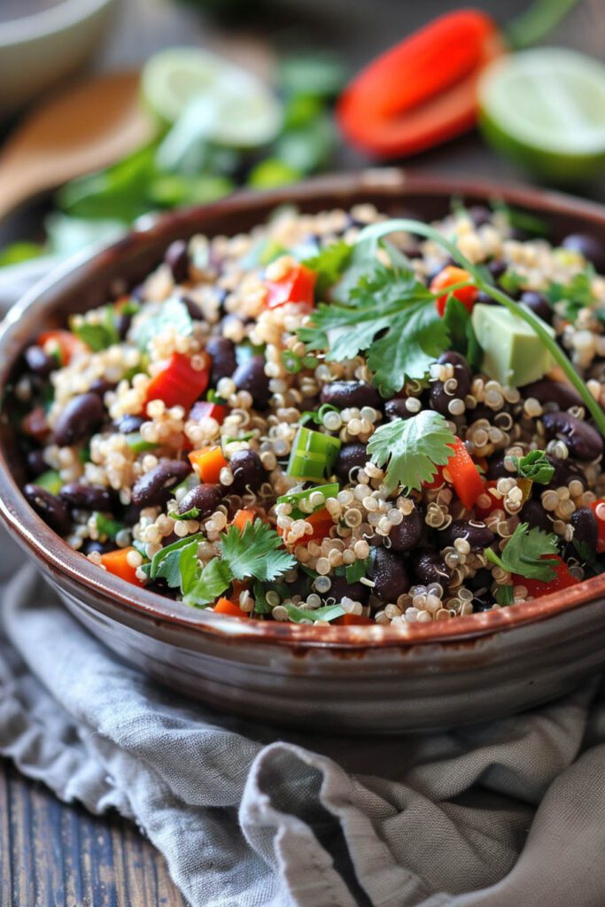 Quinoa and Black Bean Salad - Healthy Salad Recipes