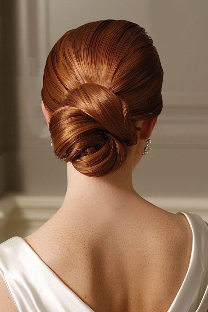 The Classic Chignon - wedding hairstyles