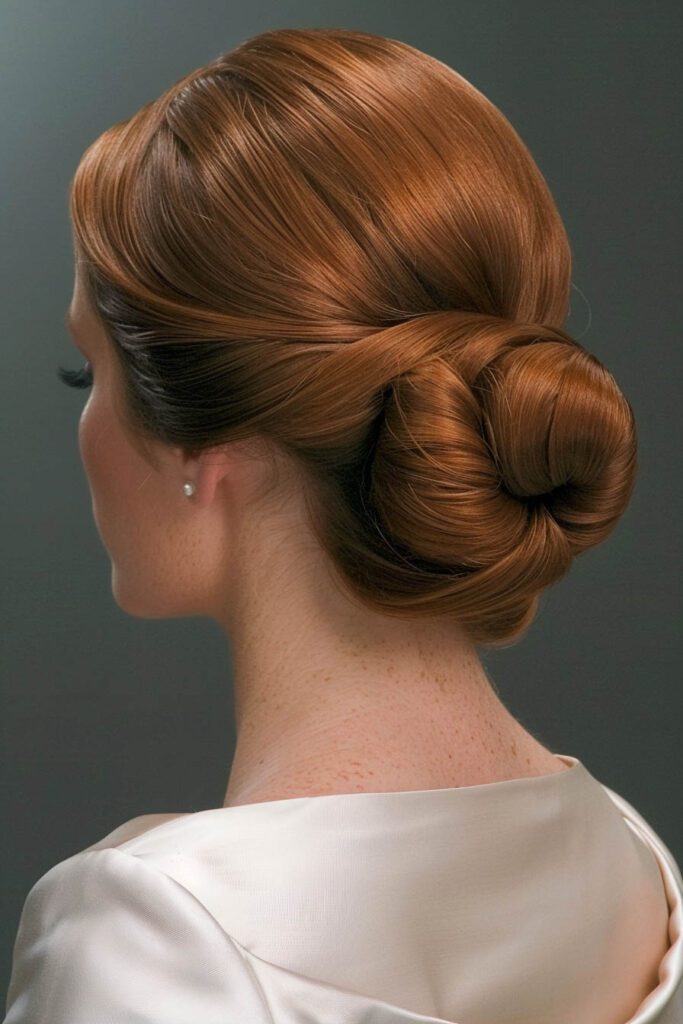The Classic Chignon - wedding hairstyles