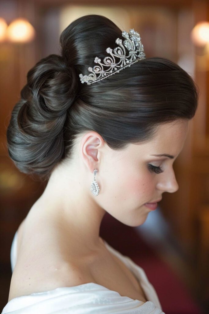 The Regal Updo - wedding hairstyles