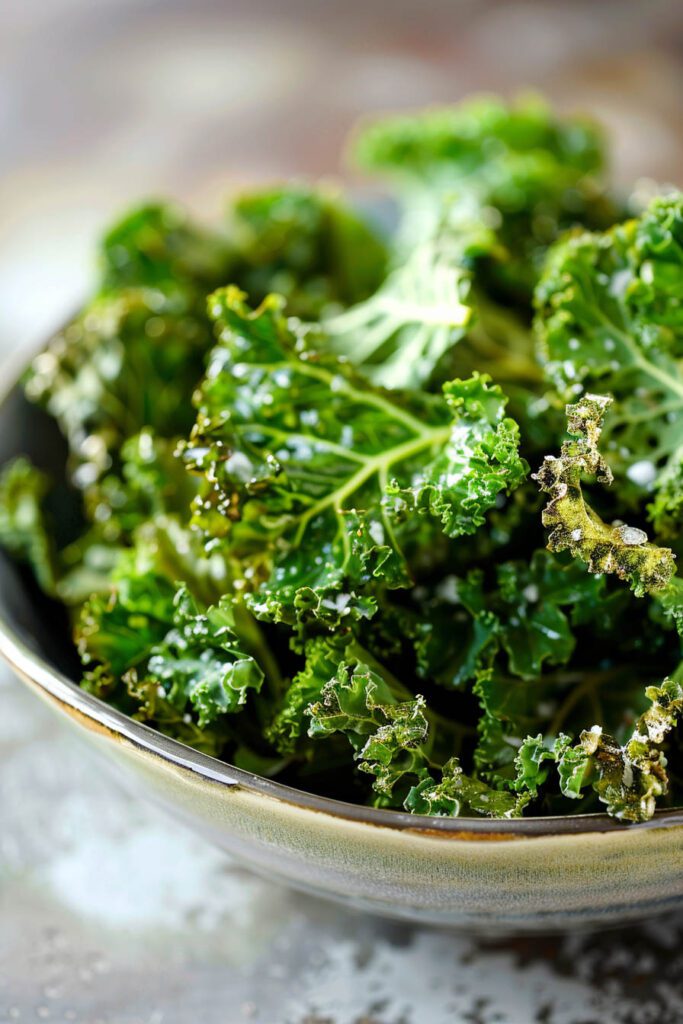 Kale Chips - Healthy snack ideas