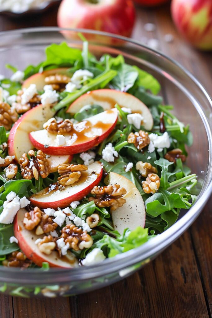 Crunchy Apple and Walnut Salad - Healthy Salad Recipes