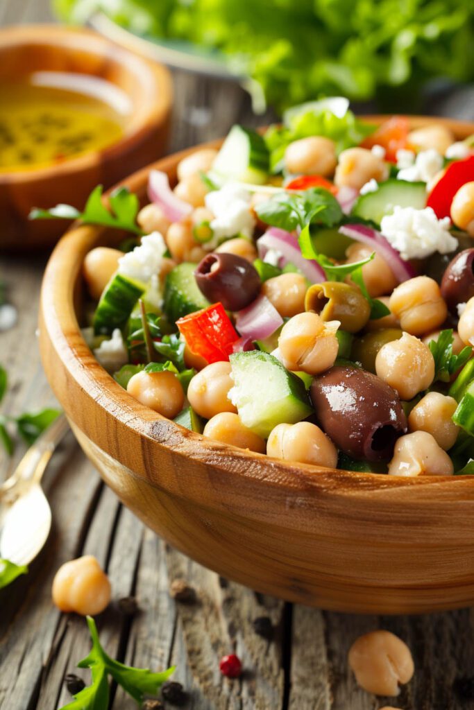 Mediterranean Chickpea Salad - Healthy Salad Recipes