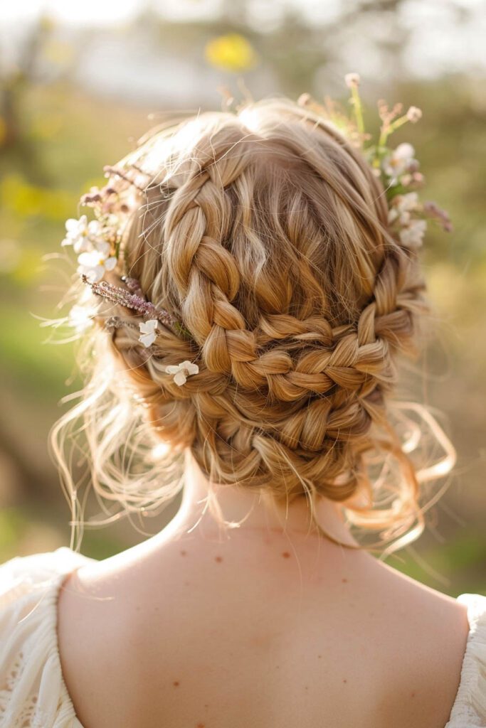 Braided Crown - wedding hairstyles
