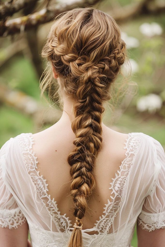 The Mermaid Braid - wedding hairstyles