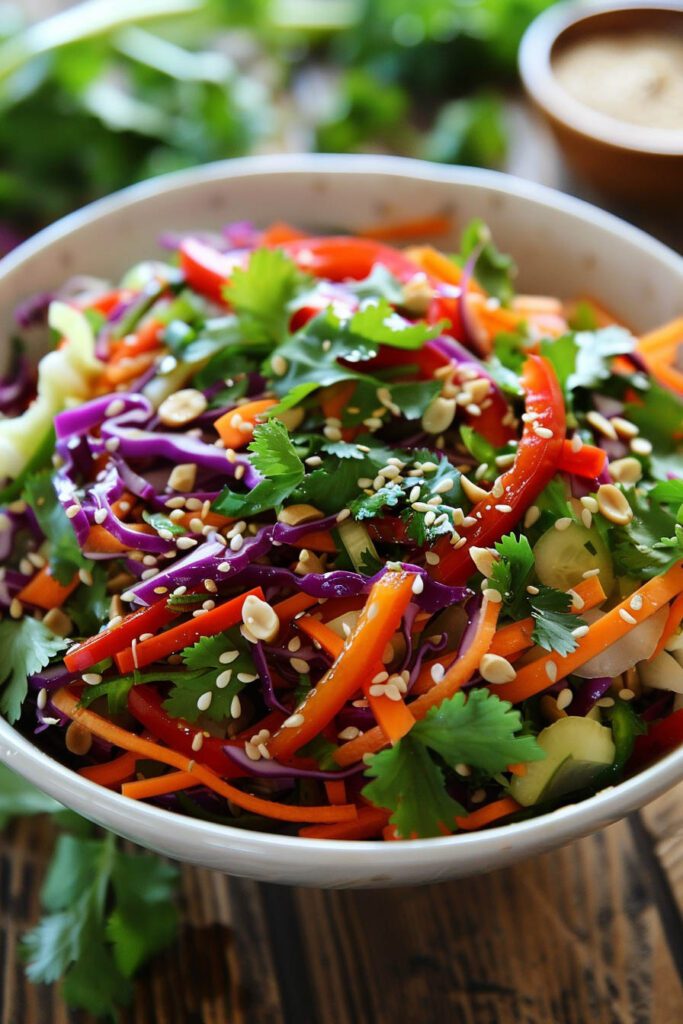 Asian-Inspired Sesame Ginger Salad - Healthy Salad Recipes