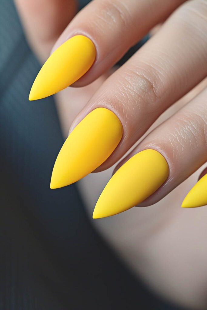 Yellow Nails - yellow nail ideas
