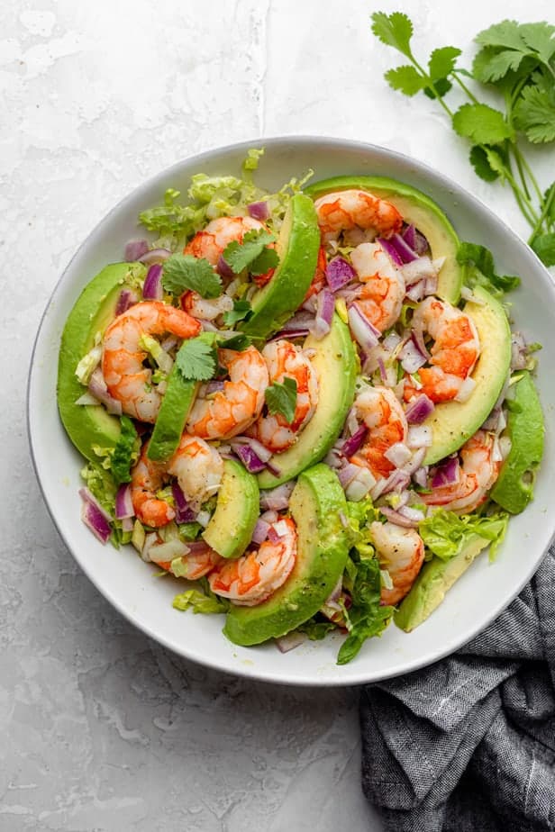 Shrimp Avocado Salad - salad recipes
