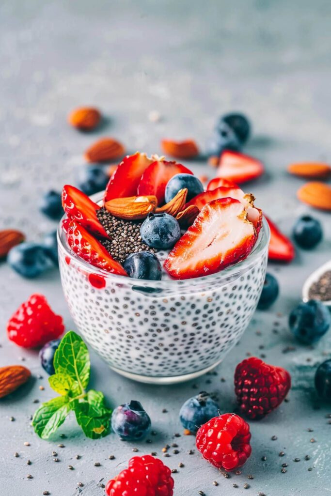 Chia Seed Pudding - Healthy snack ideas