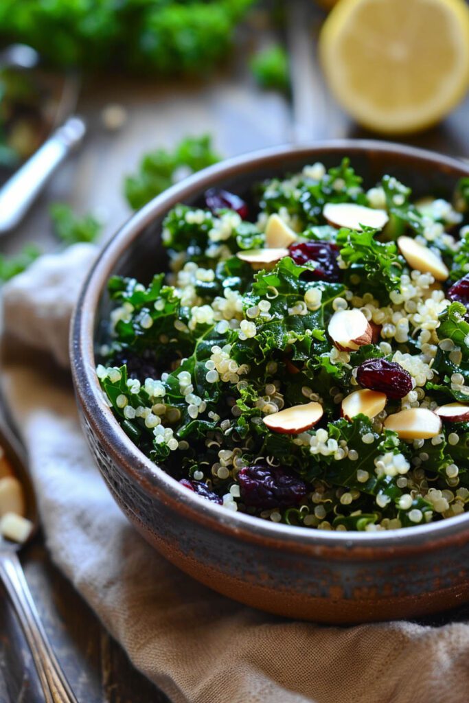 9. Kale and Quinoa Super Salad - Healthy Salad Recipes