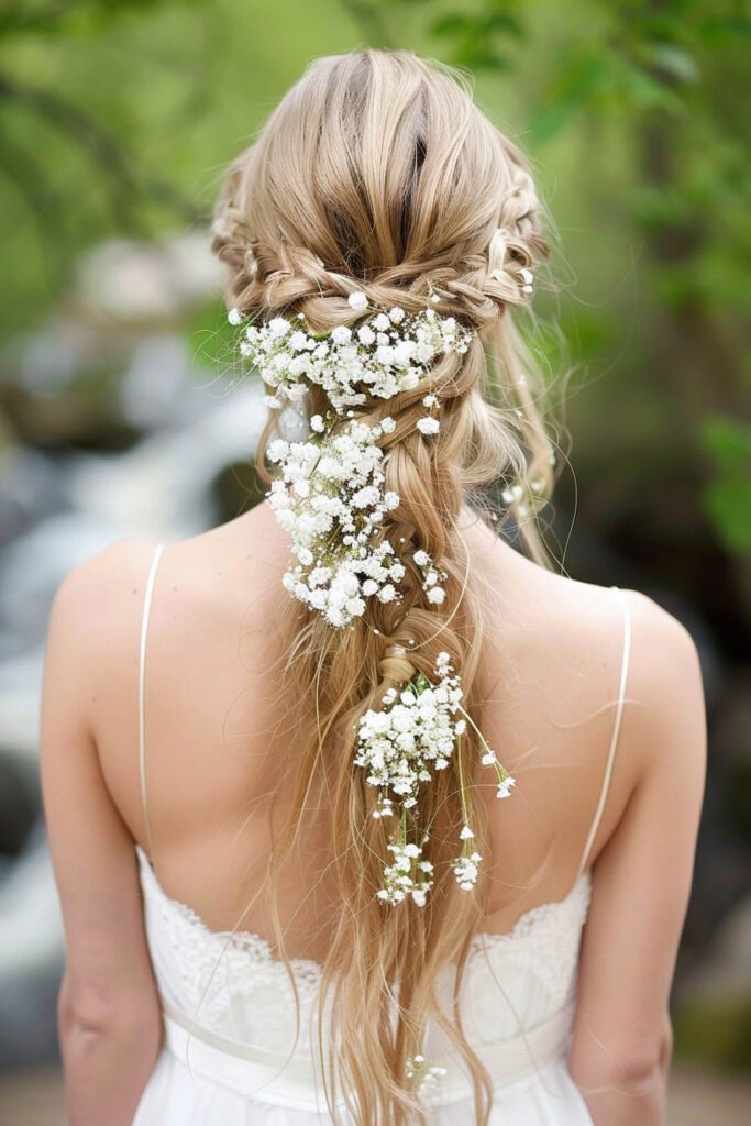 Waterfall Braid - wedding hairstyles