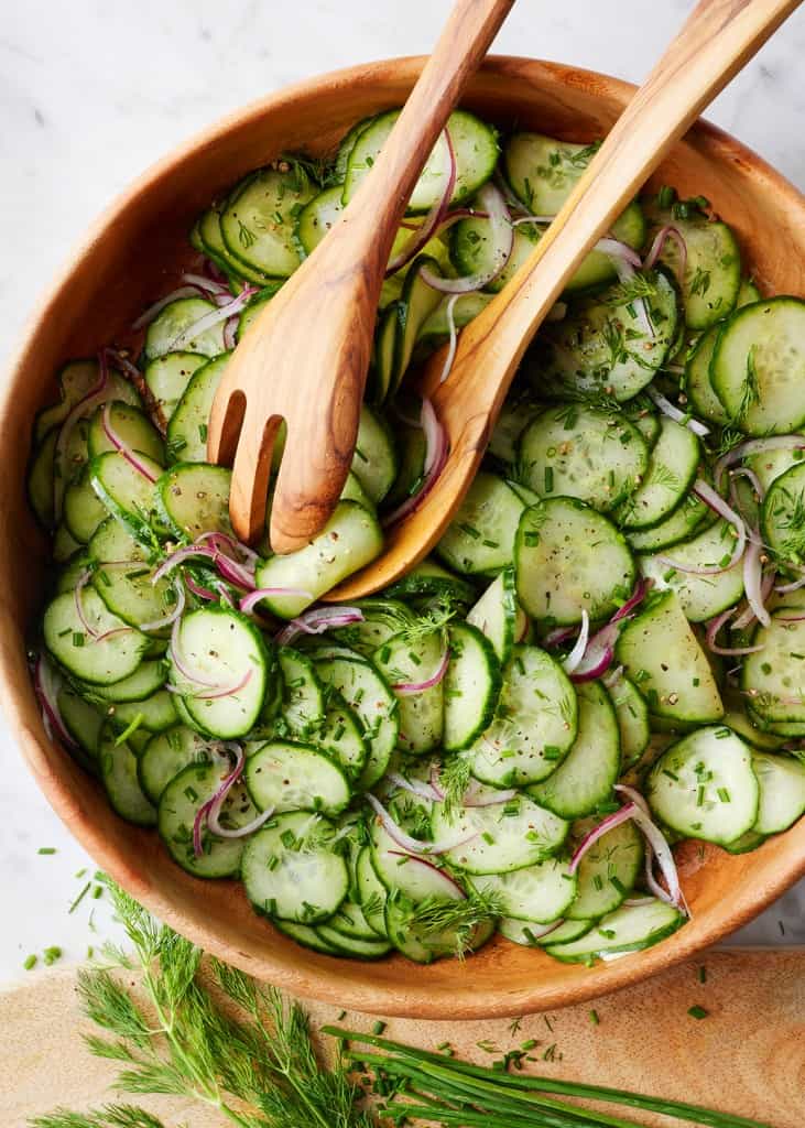 Cucumber Salad - salad recipes