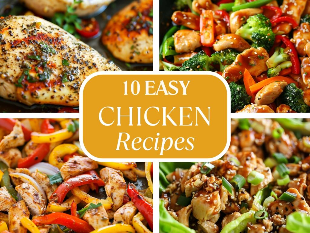 healthy chicken recipes