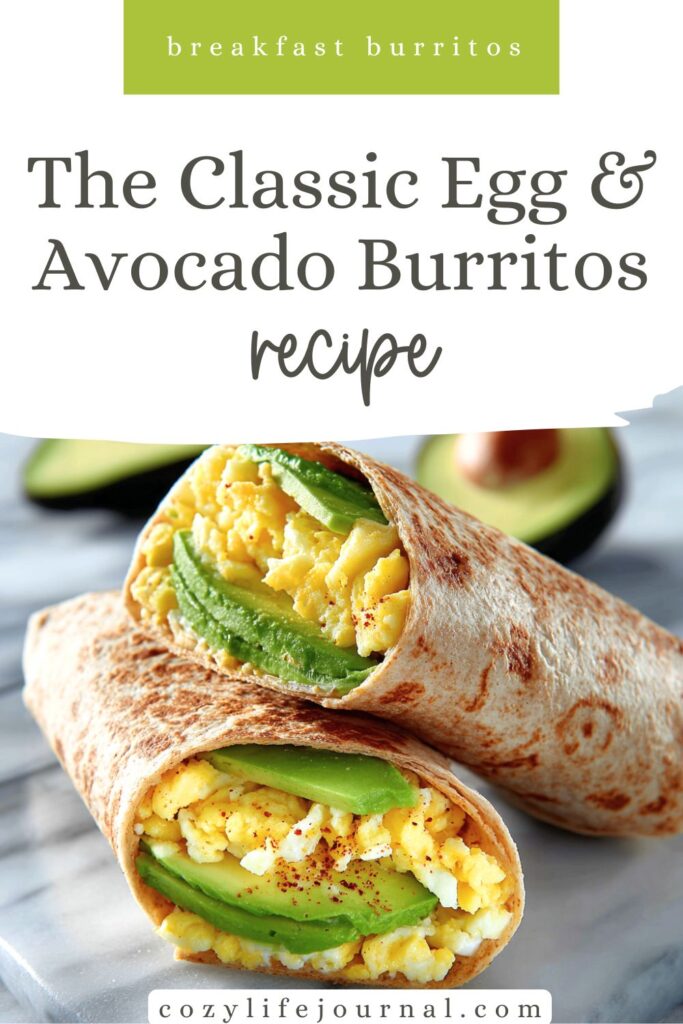 healthy breakfast burritos