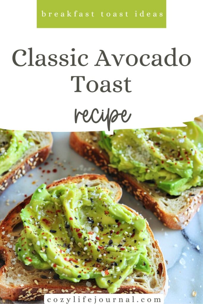 healthy breakfast toast ideas