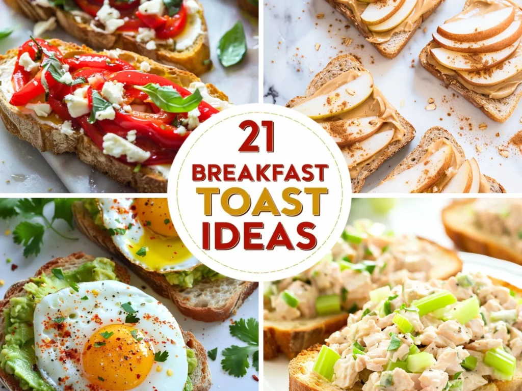 healthy breakfast toast ideas