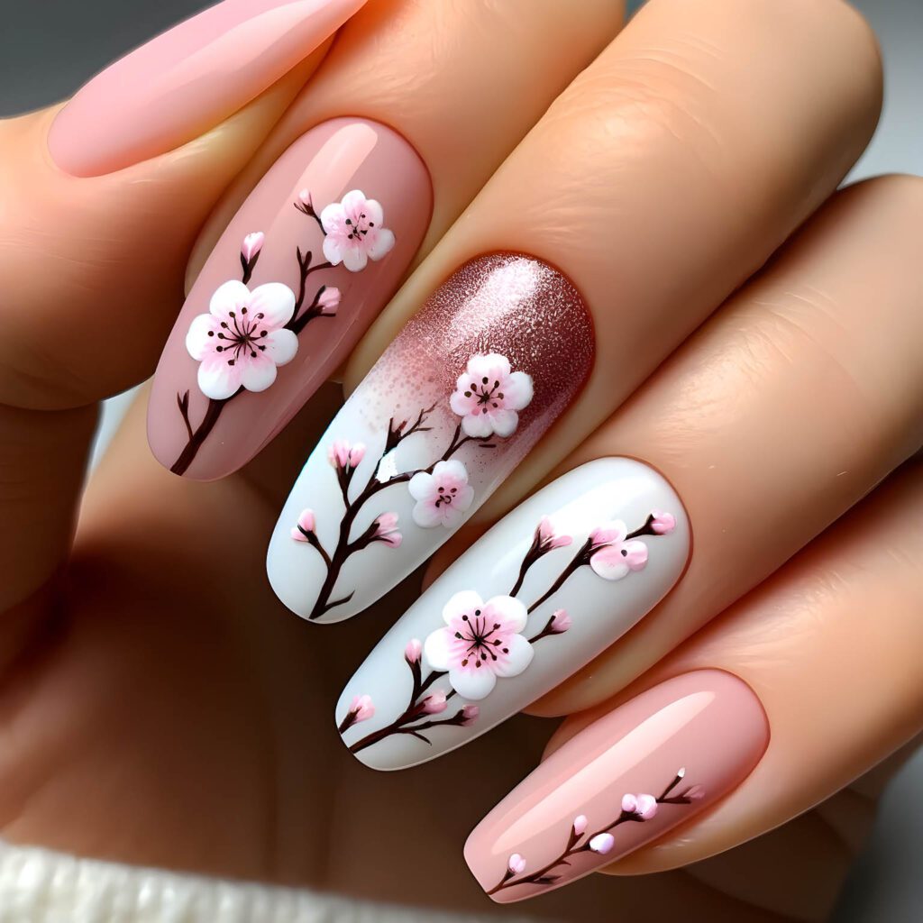 Blushing Cherry Blossom