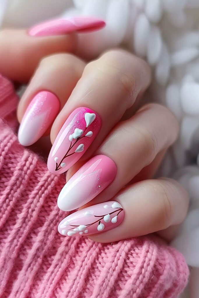 Spring Blossom Pink Nails: Fresh and Feminine - Pink Nails