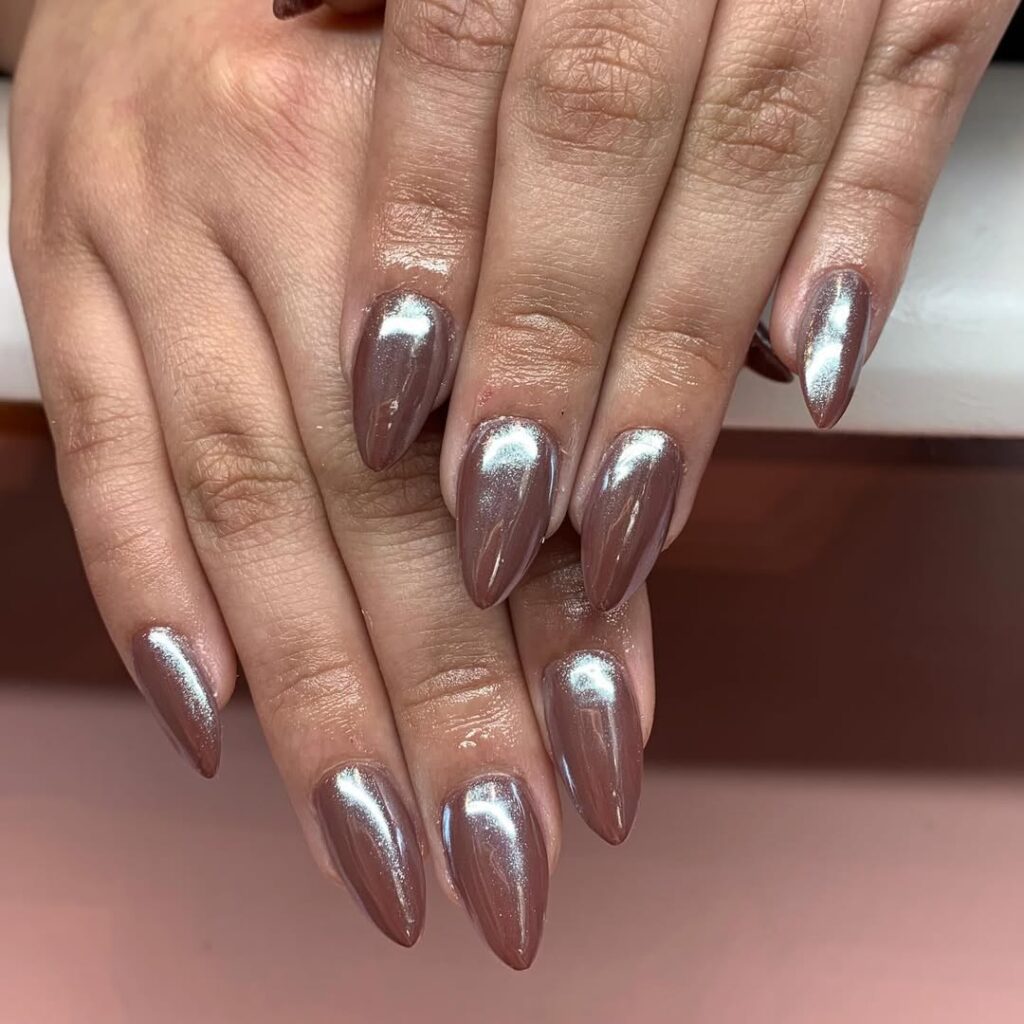 chrome nails
