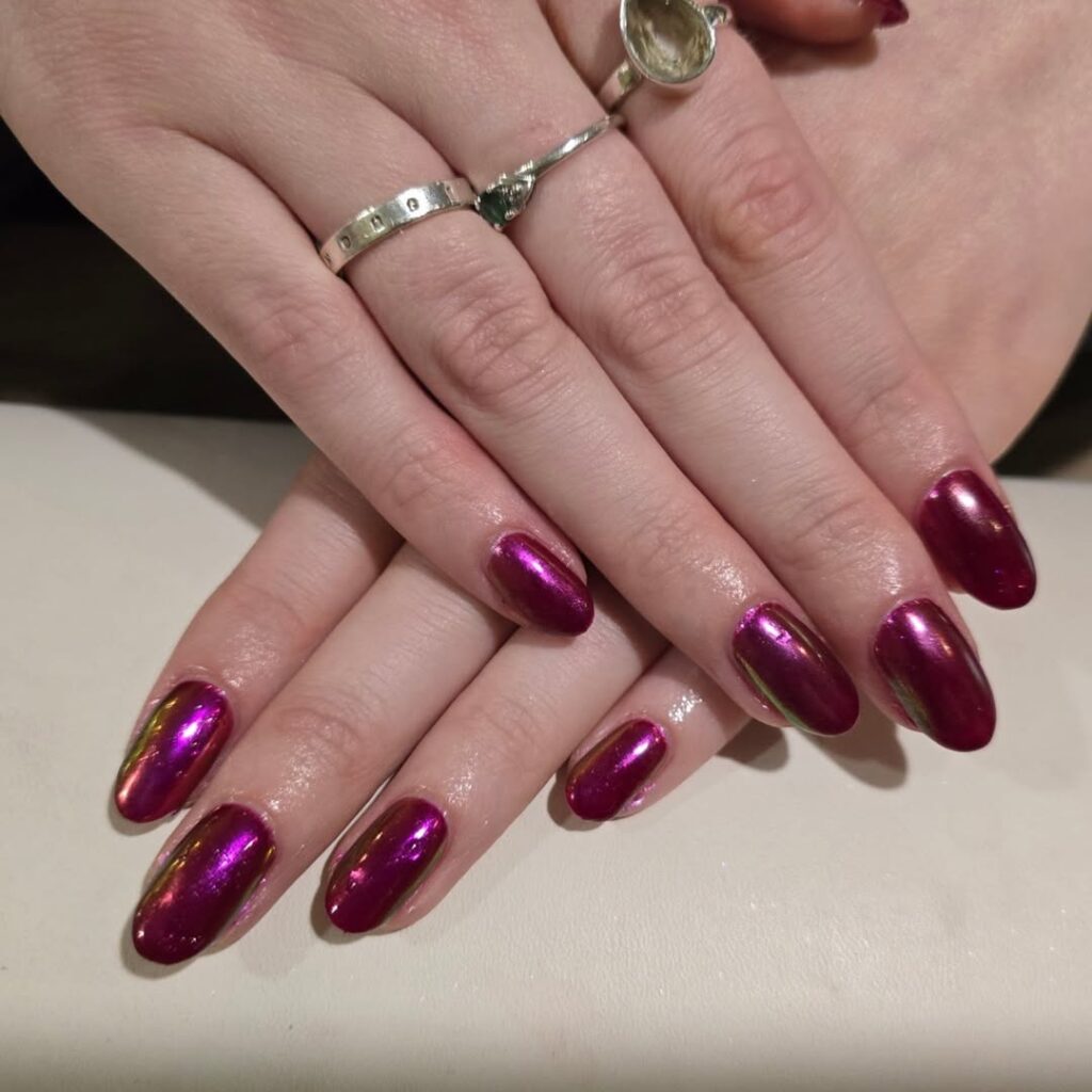 chrome nails