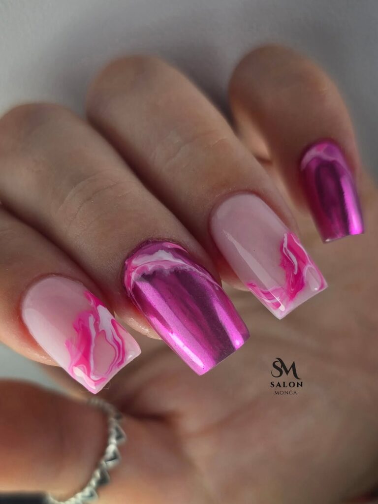 chrome nails