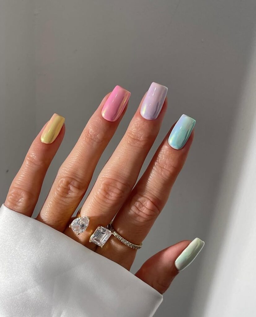 chrome nails