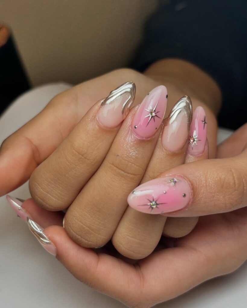 chrome nails