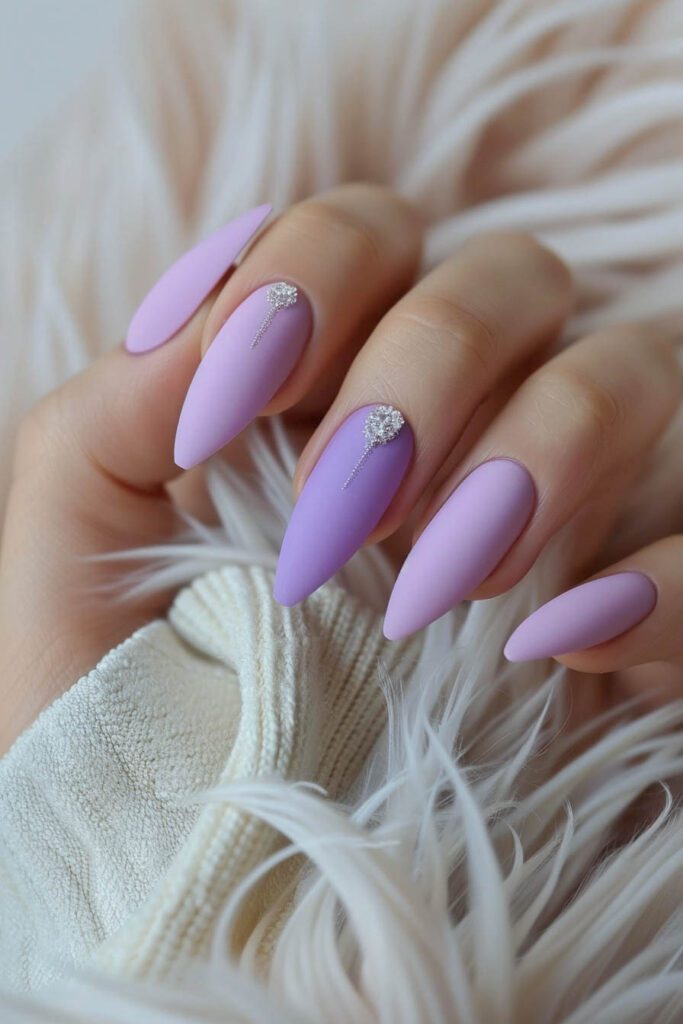 matte nails