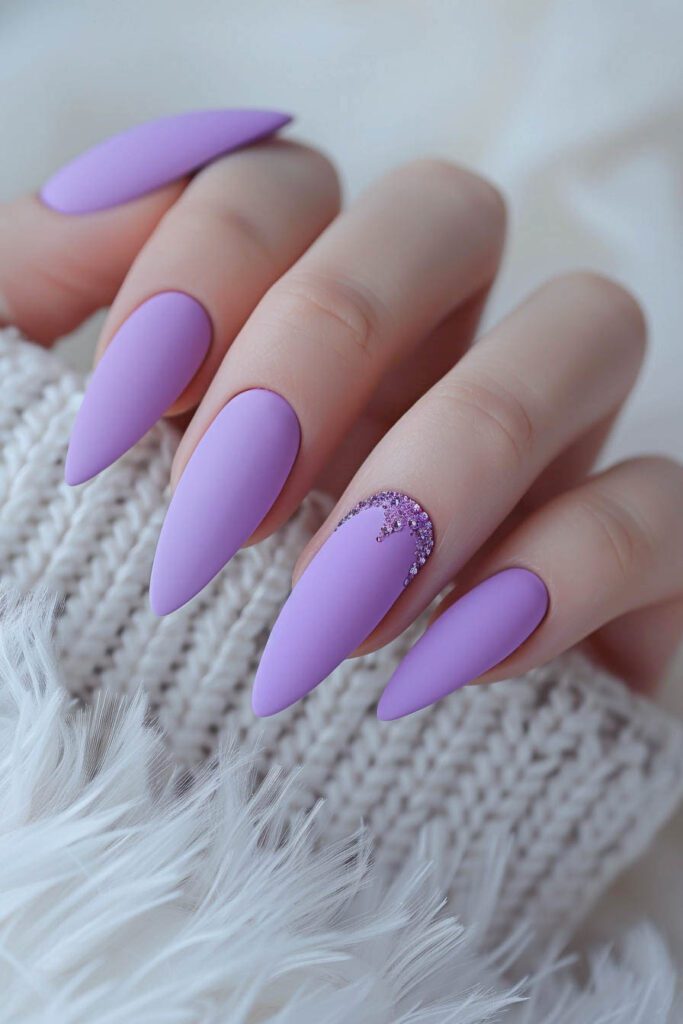 matte nails