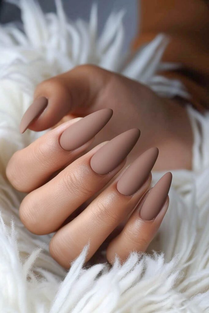 matte nails