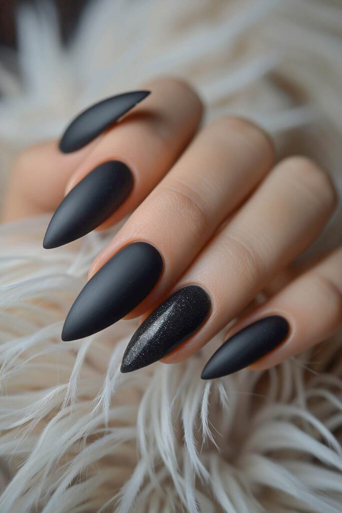 matte nails