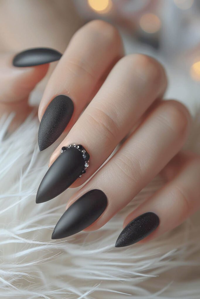 matte nails