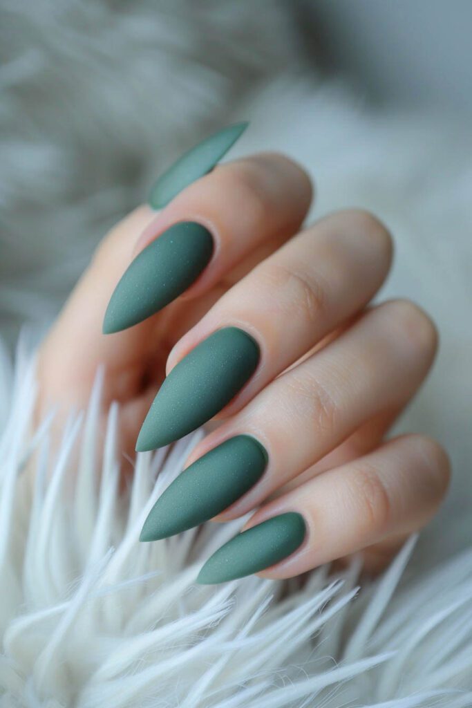 matte nails